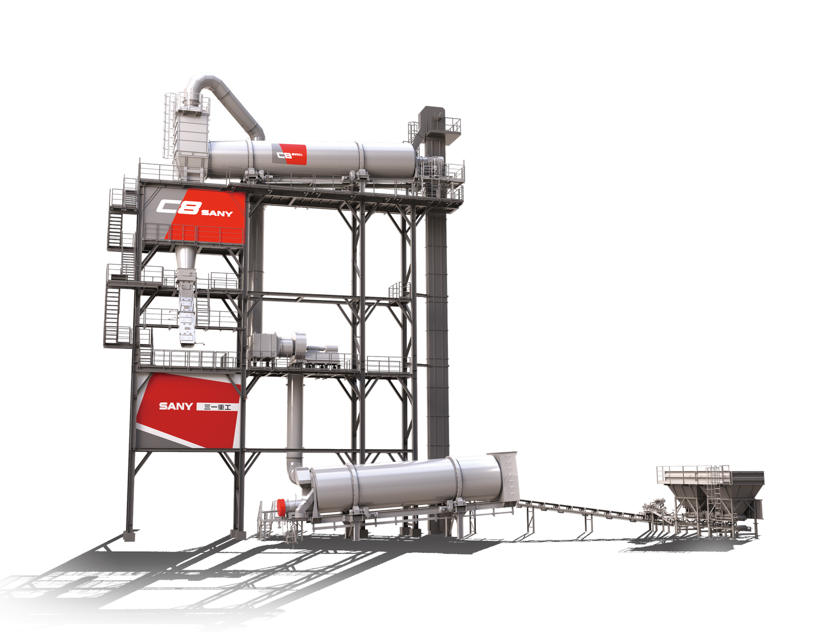Sany SHR120C8 Asphalt Mixing Plant - Sany Road Machinery